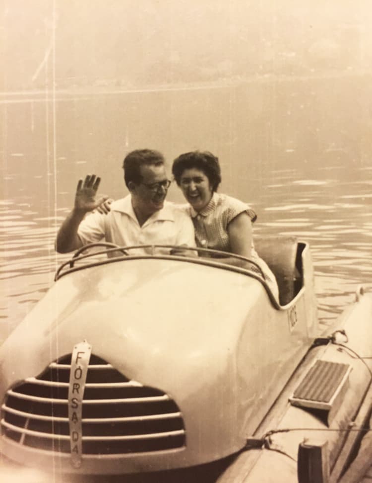 Babbo Paolo e Mamma Maria Laura - Estate del '52
